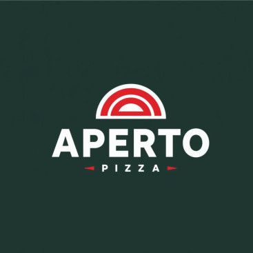 APERTO PİZZA LOGOSUNU ARIYOR yarışmasına tasarımcı Supreme-Striking tarafından sunulan  tasarım 