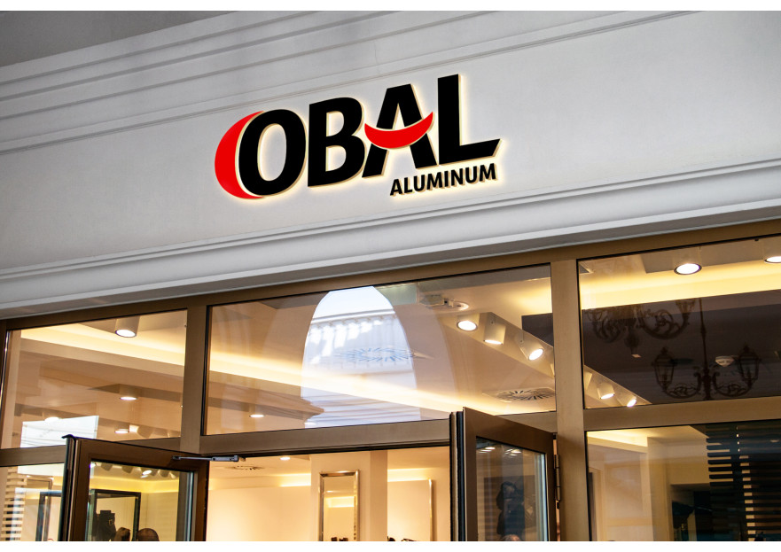 Obal Alüminyum Yeni Logosunu Arıyor yarışmasına tasarımcı Eren's tarafından sunulan  tasarım 