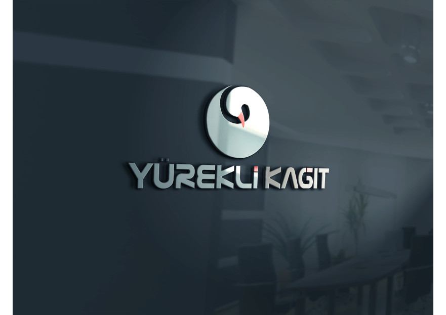 Yürekli Kağıt Yeni Logosunu Arıyor. yarışmasına tasarımcı muratgoktas tarafından sunulan  tasarım 