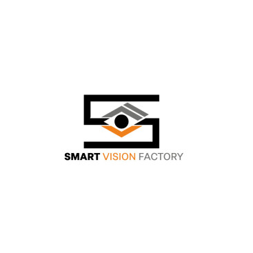 Smart Vision Factory için Logo Tasarımı yarışmasına tasarımcı barpek tarafından sunulan  tasarım
