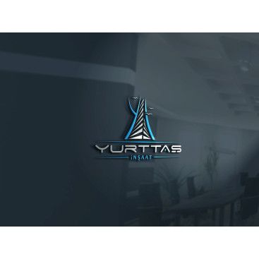 yurttaş inşaat logo tasarımı yarışmasına tasarımcı grafikseli tarafından sunulan  tasarım 