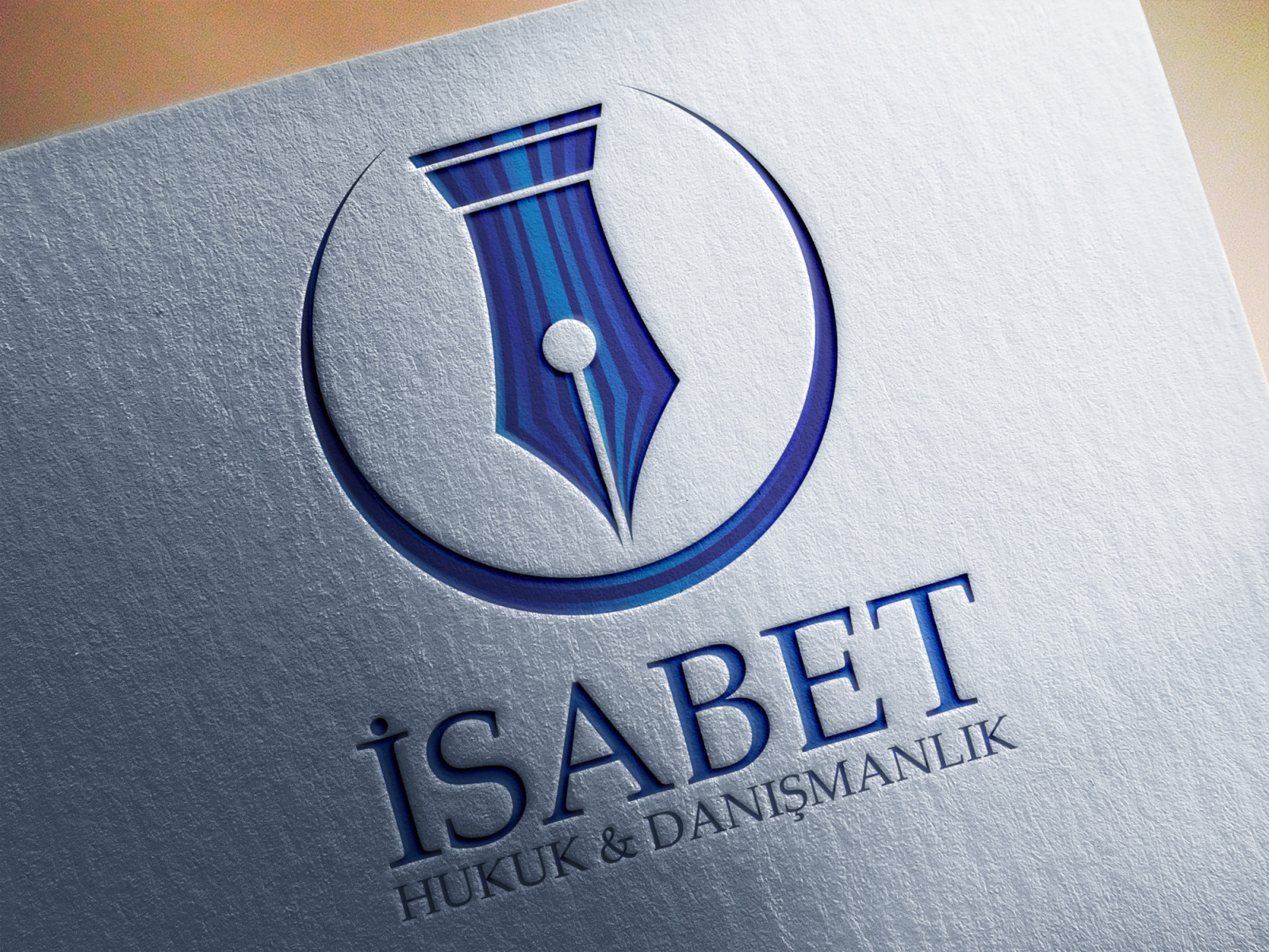 Tasarlayan syh_byv-İSABET HUKUK VE DANIŞMANLIK LOGO TASARIM