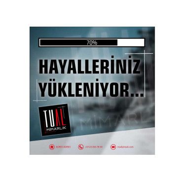 TUAL MİMARLIK - AFİŞ TASARIMI  yarışmasına tasarımcı yuygun tarafından sunulan  tasarım 
