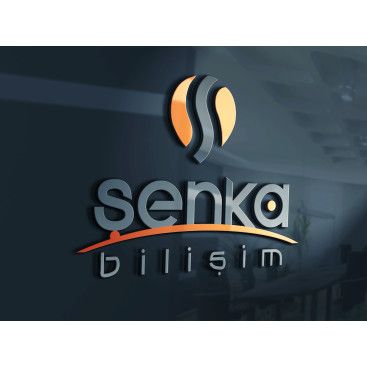 ŞENKA BİLİŞİM LOGOSUNU ARIYOR yarışmasına tasarımcı SantaCrea tarafından sunulan  tasarım 