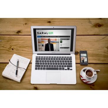 Saral Ailesi Logo Tasarımı yarışmasına tasarımcı 724 Designer tarafından sunulan  tasarım 