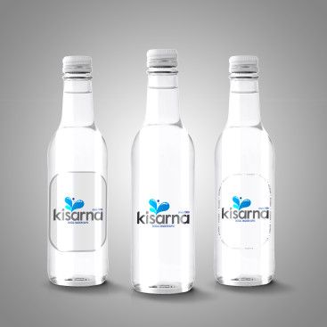 kisarna maden suyu için logo çalışması yarışmasına tasarımcı TARIKca tarafından sunulan  tasarım 