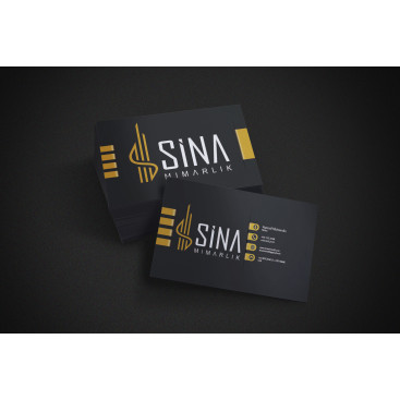 Mimarlık Kartvizit Çalışması yarışmasına tasarımcı Adnan ALTUN tarafından sunulan  tasarım 