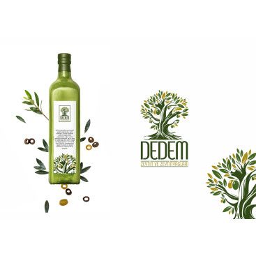 dedem zeytin ve zeytinyağlari için logo yarışmasına tasarımcı ogzhnygns tarafından sunulan  tasarım 