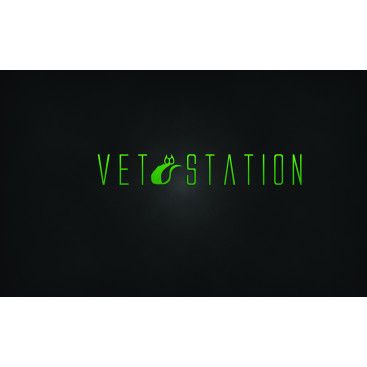 VET STATION VETERİNER KLİNİĞİ   LOGO  yarışmasına tasarımcı kemalbrnc tarafından sunulan  tasarım 