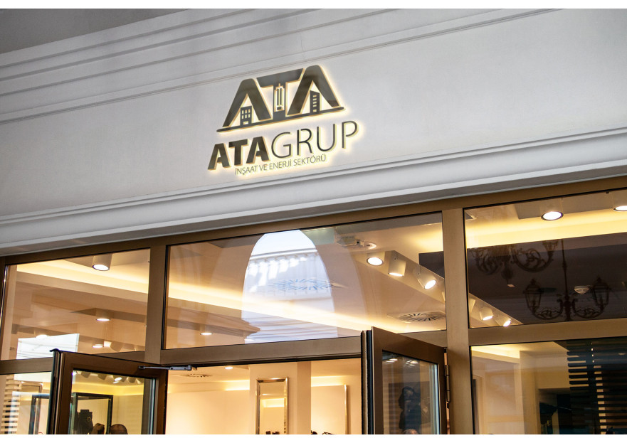 ATA GRUP YÜKSEK ÖDÜLLÜ LOGO YARIŞMASI yarışmasına tasarımcı jmedia tarafından sunulan  tasarım 