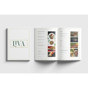 Restoran cafe tarzı menü tasarımı  yarışmasına tasarımcı Bbusra21 tarafından sunulan  tasarım 