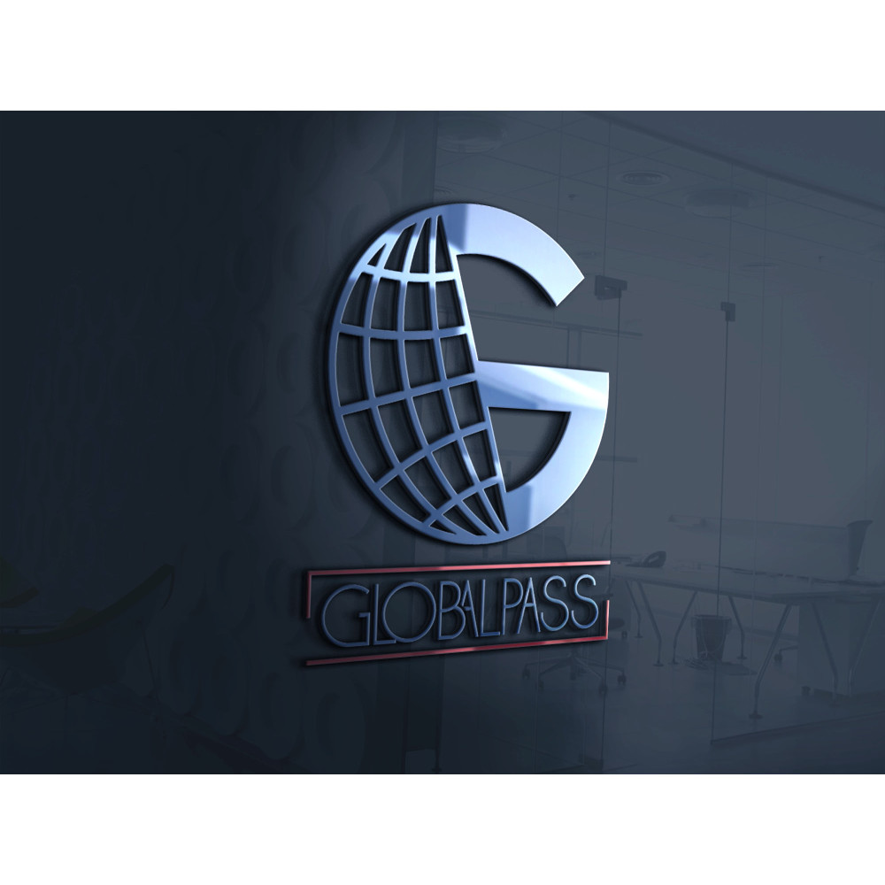 Globalpass logo tasarim