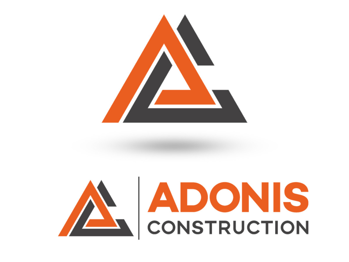 Tasarlayan Ersin Esra-Adonis Construction Logo Tasarımı