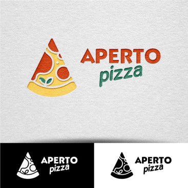 APERTO PİZZA LOGOSUNU ARIYOR yarışmasına tasarımcı Gökko0 tarafından sunulan  tasarım 