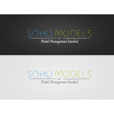 Model Ajansına Logo Tasarım yarışmasına tasarımcı onderesetekin tarafından sunulan  tasarım 