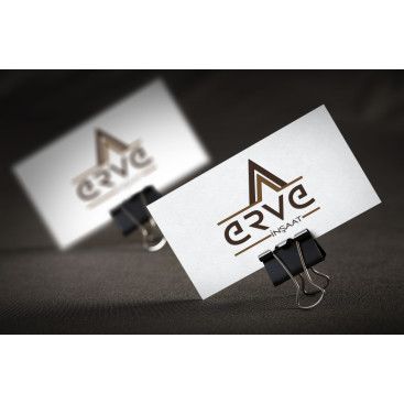 ERVE İnşaat İçin Logo+KurumsalKimlik yarışmasına tasarımcı BiArt tarafından sunulan  tasarım 