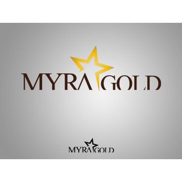 Myra Gold Kurumsal Kimlik Logosu yarışmasına tasarımcı hknakar tarafından sunulan  tasarım 