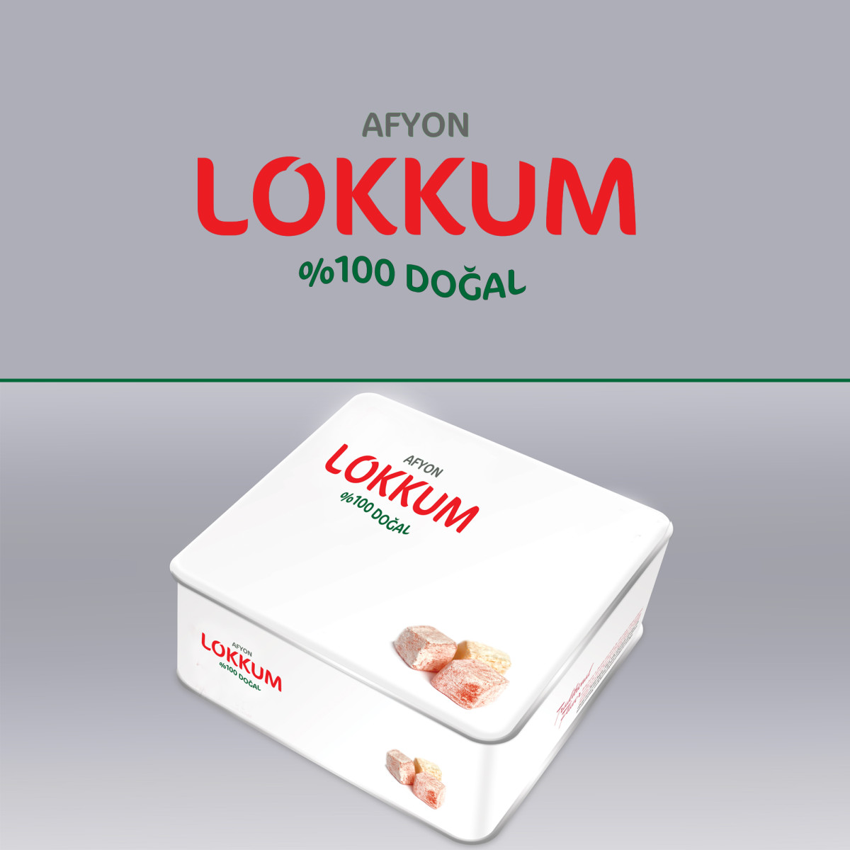 Tasarlayan Visual artist-''AFYON LOKKUM'' MARKAMIZI IŞILDATIN