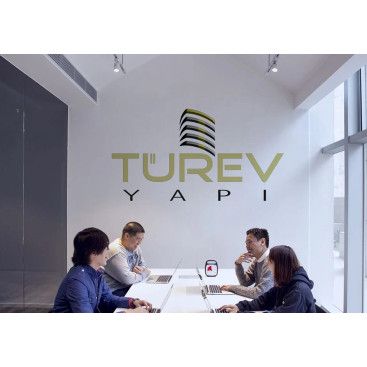 TÜREV YAPI Proje Ofisimize Logo Arıyoruz yarışmasına tasarımcı sesin tarafından sunulan  tasarım 