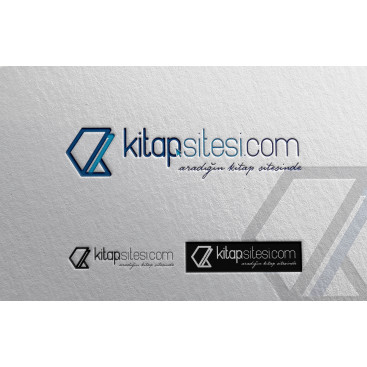 kitapsitesi YENİ LOGO VE SLOGAN ARIYOR yarışmasına tasarımcı DmtOztrk tarafından sunulan  tasarım 