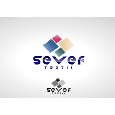 Tekstil firma logosu yarışmasına tasarımcı eyes tarafından sunulan  tasarım 