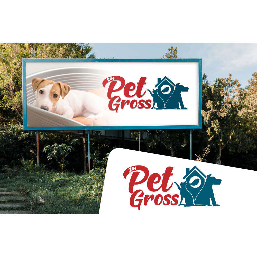 PET MARKET İÇİN LOGO TASARIMI yarışmasına AKN tarafından girilen tasarım
