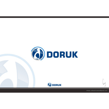 Doruk Yapı Aş. Logo, kartvizit tasarımı yarışmasına tasarımcı volkanKocaman tarafından sunulan  tasarım 