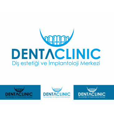 Diş kliniği logo tasarımı yarışmasına tasarımcı Muss tarafından sunulan  tasarım 