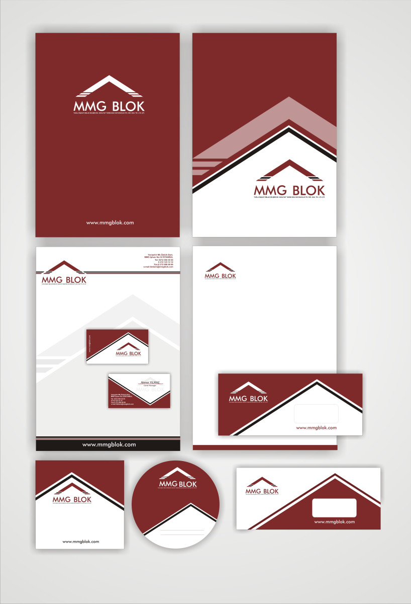 Tasarlayan grafikerh-MMG BLOK İÇİN LOGO VE KURUMSAL KİMLİK