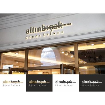 Döner Salonumuz İçin Logo  yarışmasına tasarımcı Elif Çetinkaya tarafından sunulan  tasarım 