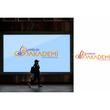 Samsun Akademi markasını oluşturmak  yarışmasına tasarımcı omerardicli tarafından sunulan  tasarım