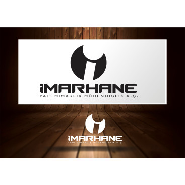 İMARHANE YAPI MİM.MÜH A.Ş. ŞİRKET LOGOSU yarışmasına tasarımcı RΛPİDO tarafından sunulan  tasarım