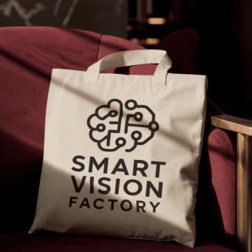 Smart Vision Factory için Logo Tasarımı yarışmasına tasarımcı Mell tarafından sunulan  tasarım 