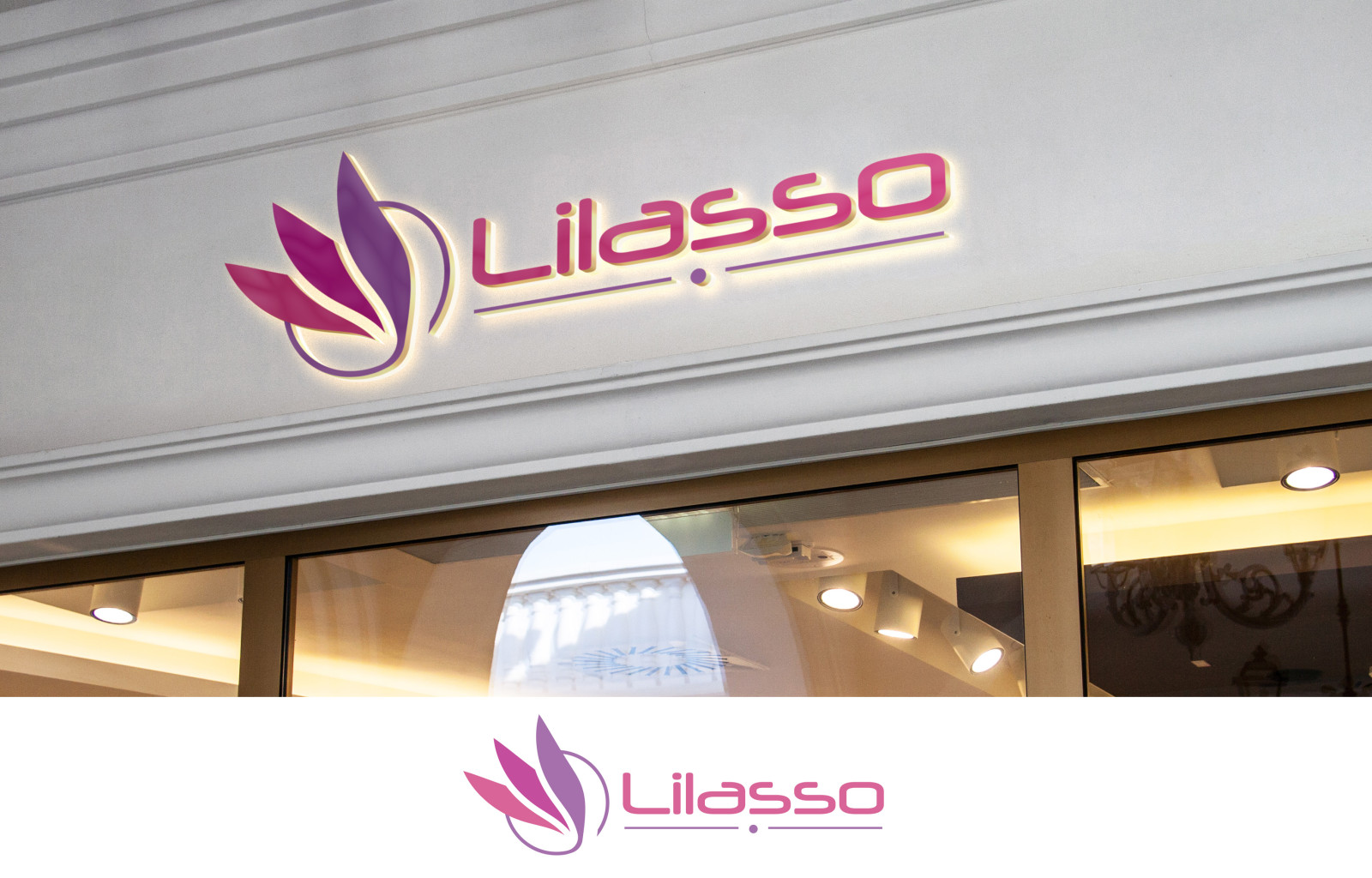 Tasarlayan ALFA™-''LİLASSO'' MARKASI İÇİN LOGO-KARTVİZİT