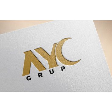 AYC Grup için logo tasarım yarışması yarışmasına tasarımcı wAres tarafından sunulan  tasarım 