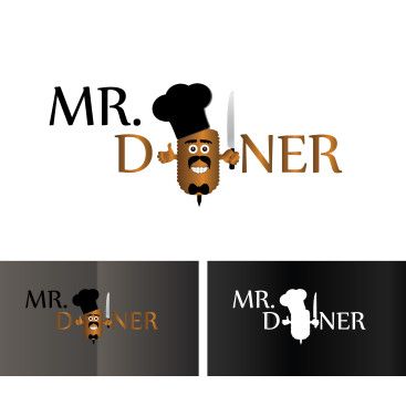 MR DÖNER ' E LOGO TASARIMI yarışmasına tasarımcı GhostSpy tarafından sunulan  tasarım 