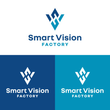 Smart Vision Factory için Logo Tasarımı yarışmasına tasarımcı AYATA tarafından sunulan  tasarım