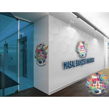 ÖZEL MASAL BAHÇESİ ANAOKULU yarışmasına tasarımcı GIH tarafından sunulan  tasarım 