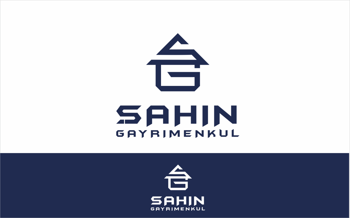 Tasarlayan ErcanH-Şahin Gayrimenkul Logo + Kurumsal Kimlik
