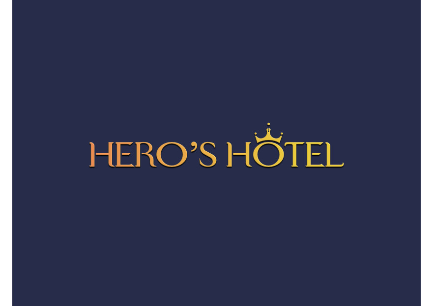 Hero’s hotel logo veya logotype yarışmasına tasarımcı Dyzyn tarafından sunulan  tasarım 