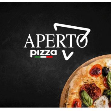 APERTO PİZZA LOGOSUNU ARIYOR yarışmasına tasarımcı Chiwely tarafından sunulan  tasarım 
