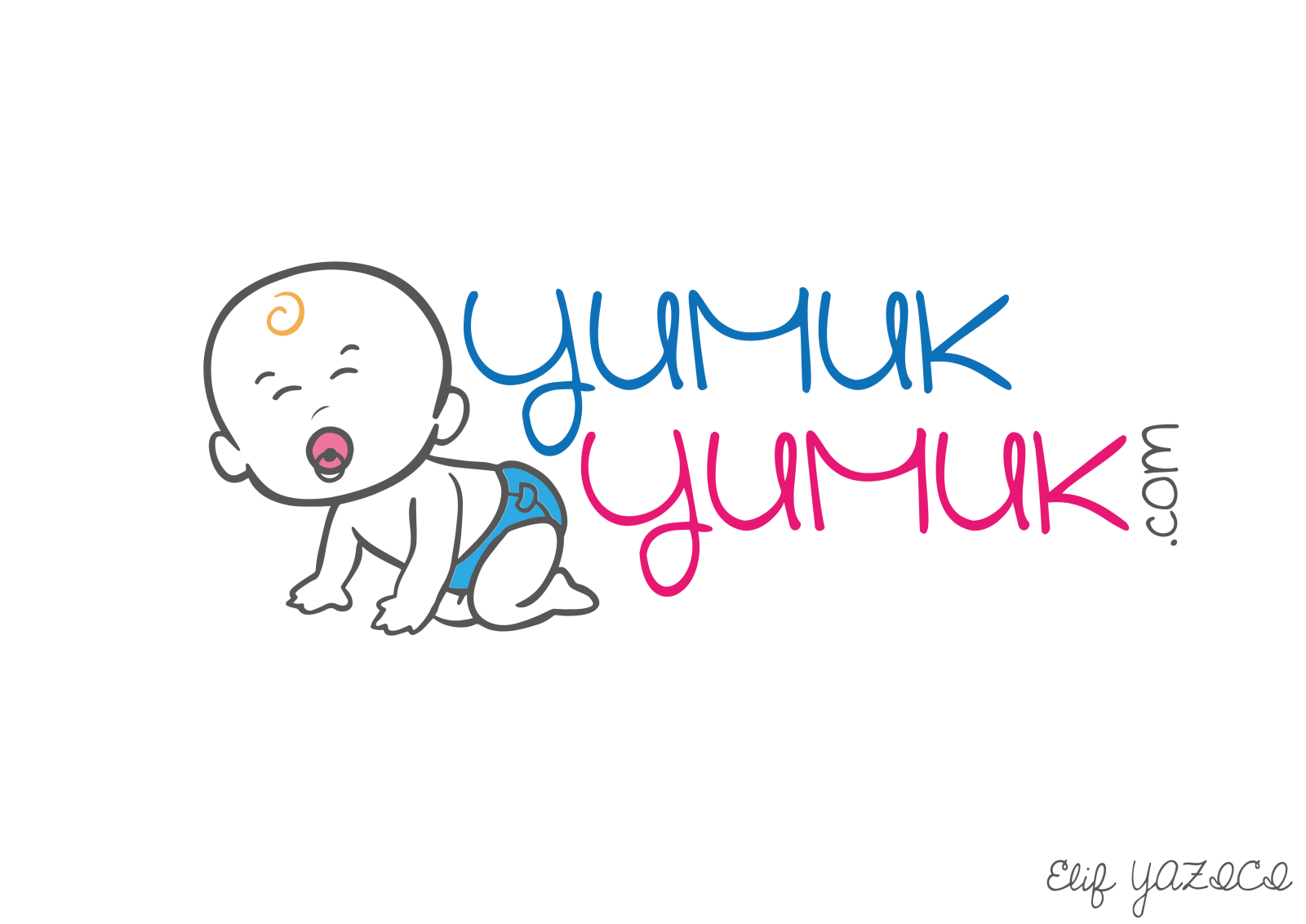 Tasarlayan ElifYAZICI-YUMUKYUMUK.COM.TR Logo ve Amblem Tasarım