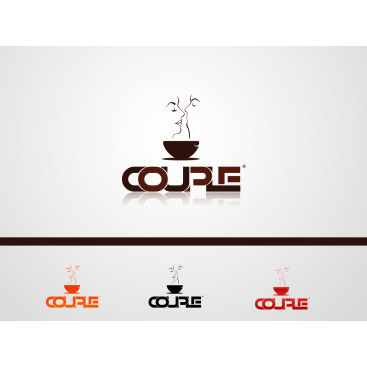 Cafe Logo tasarımı yarışmasına tasarımcı uaslanpay tarafından sunulan  tasarım 