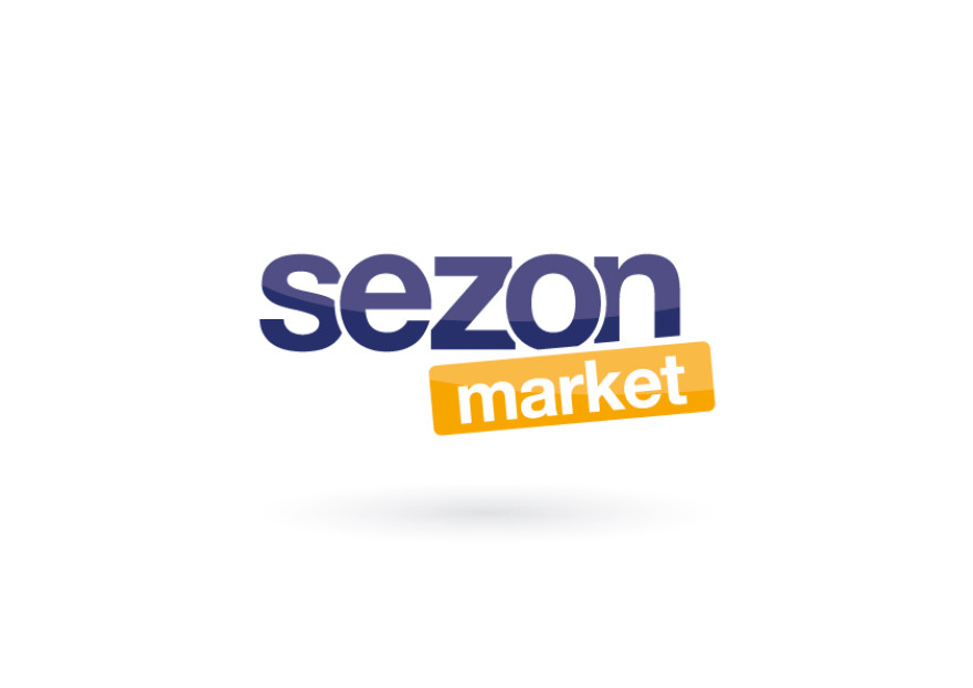 -SEZON MARKET - temel ihtiyaç marketi yarışmasına tasarımcı dcreagraph tarafından sunulan  tasarım 