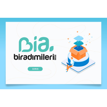 Bir Adım İleri Yaşam Platformu LOGO yarışmasına tasarımcı ferielinda tarafından sunulan  tasarım 