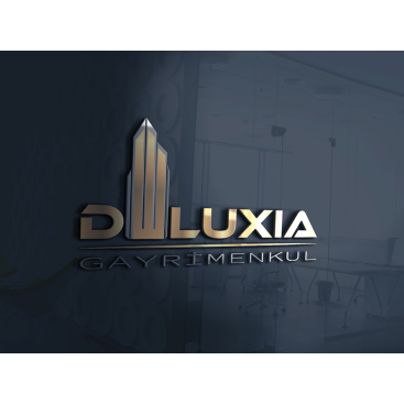 DELUXIA GAYRİMENKUL LOGO VE DAHASI... yarışmasına tasarımcı DesigNero tarafından sunulan  tasarım 