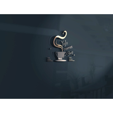 Kahveci Logosu yarışmasına tasarımcı elifgrafikdesign tarafından sunulan  tasarım 