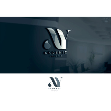 AKDENİZ YÖNETİM LOGO TASARIMI yarışmasına tasarımcı beytullah tarafından sunulan  tasarım 
