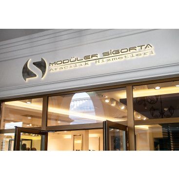 Modüler Sigorta Logo Tasarımı yarışmasına tasarımcı B T tarafından sunulan  tasarım 