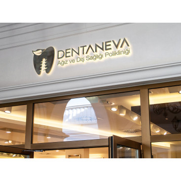 Diş kliniği için logo tasarımı yarışmasına tasarımcı Etrah™ tarafından sunulan  tasarım 